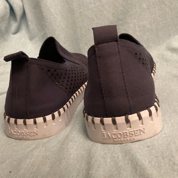 EUC Isle Jacobsen Mens Tulip Slip OnLeather Casual Flat Sneaker Shoe Sz 46/US 12 - Picture 5 of 8